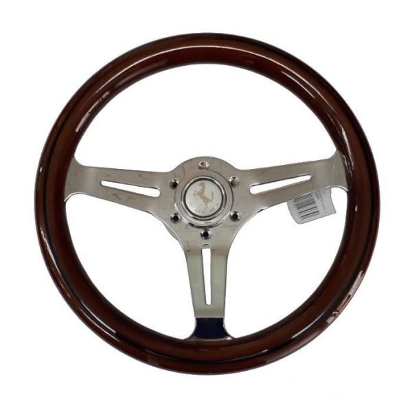 日産フェアレディZ【型式：S30Z】純正ウッドハンドル ホーン