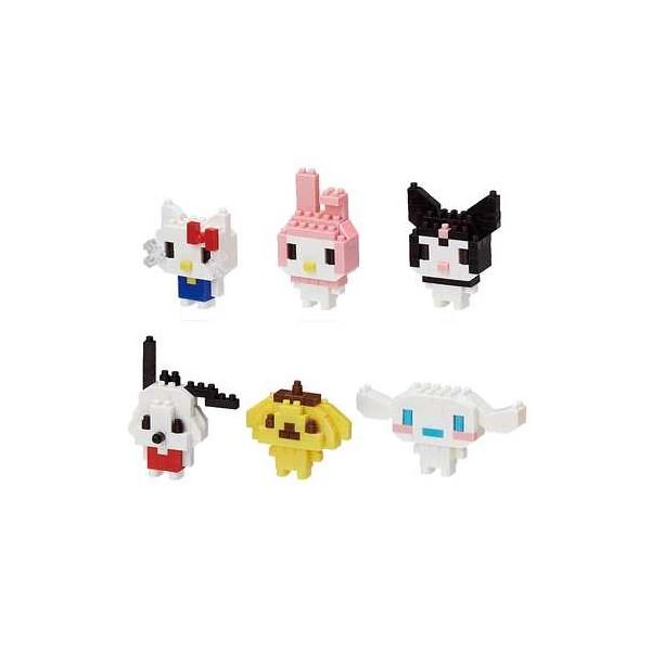 ナノブロック ミニナノ サンリオキャラクターズ 1BOX 6種コンプリート