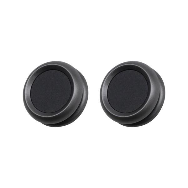 リングフック カー用品 車内用品 リング形状 簡単取付 両面テープ 耐荷重500ｇ ブラック フック直径25mm 2個入り PF-462 ヤック