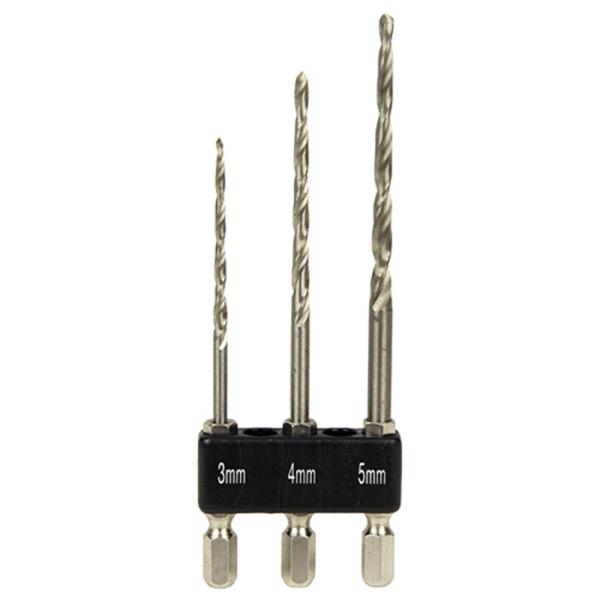 他サイト： ハイス下穴ドリルセット SK11 3.0/4.0/5.0mm 藤原産業の商品画像