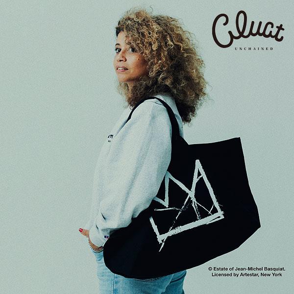 クラクト トートバッグ CLUCT×Jean-Michel Basquiat #F[TOTE BAG 