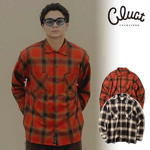 2025 冬 先行予約 10月〜11月入荷予定 クラクト シャツ CLUCT PALMS[L/S SHIRTS] メンズ 送料無料 キャンセル不可