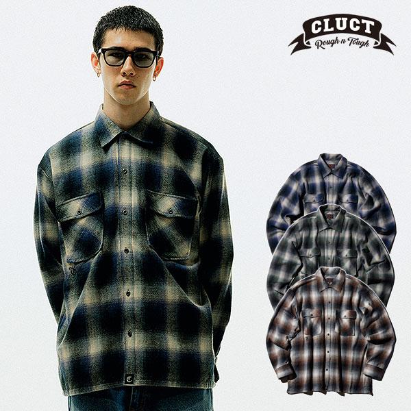 2026 冬 先行予約 9月〜10月入荷予定 クラクト シャツ CLUCT HERMON [CHECK SHIRTS] メンズ 送料無料 キャンセル不可
