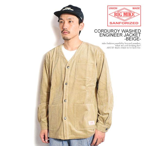 BIG MIKE（ビッグマイク） ジャケット BIG MIKE CORDUROY WASHED