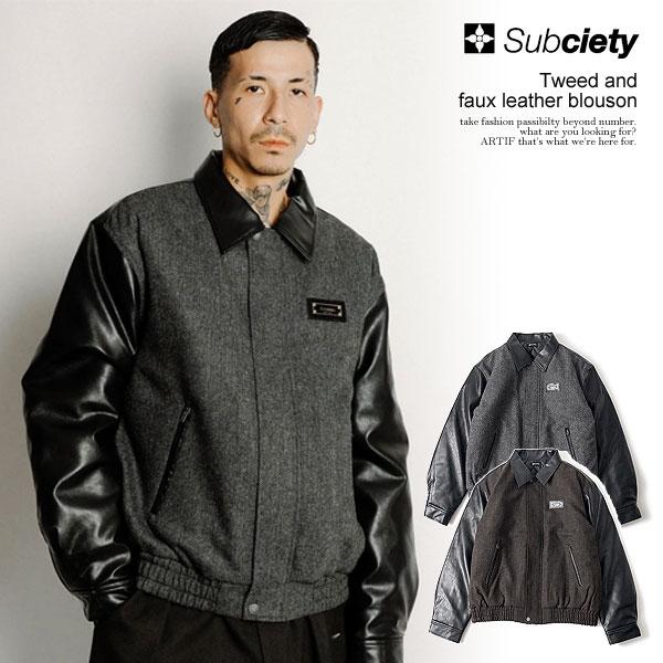 Subciety（サブサエティ） SALE セール ジャケット SUBCIETY Tweed and