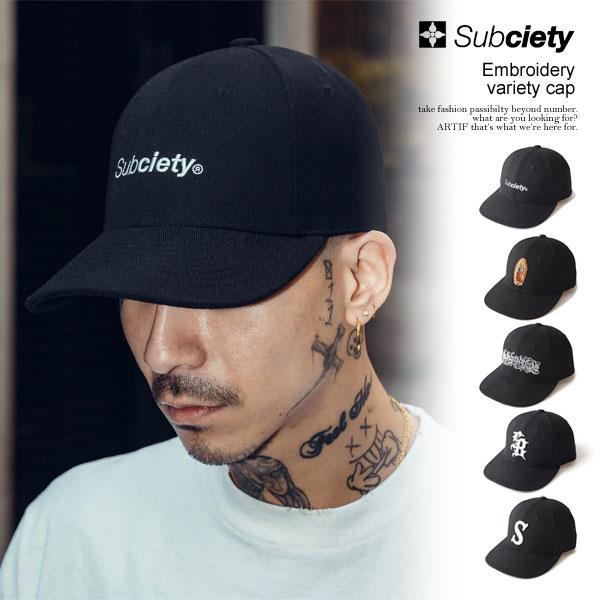 Subciety（サブサエティ） キャップ SUBCIETY Embroidery variety cap