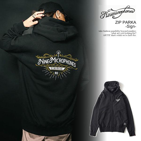 NineMicrophones（ナインマイクロフォンズ） パーカー NINE