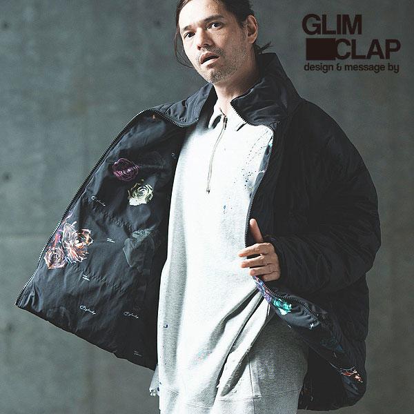 50％OFF SALE セール GLIMCLAP 3M fake-down floral-patterned fabric reversible jacket atfjkt GLIMCLAP SALE セール グリムクラップ GLIMCLAP 3M fake-down floral