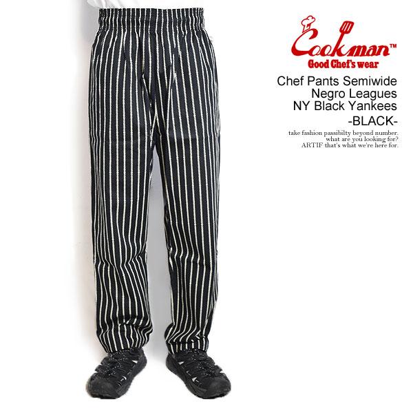 COOKMAN（クックマン） パンツ COOKMAN Chef Pants Semiwide Negro