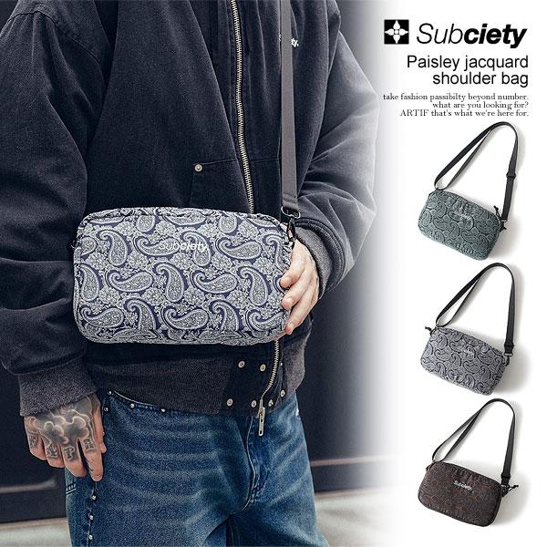 Subciety（サブサエティ） ショルダーバッグ SUBCIETY Paisley