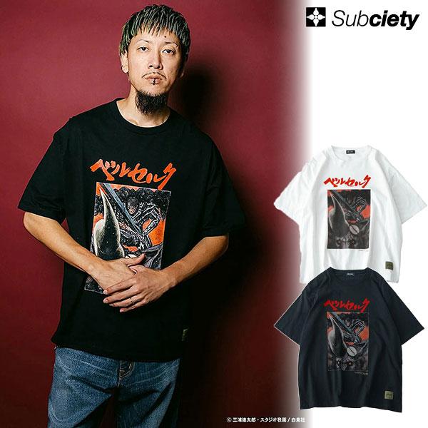 Subciety（サブサエティ） ベルセルク × Tシャツ SUBCIETY Guts
