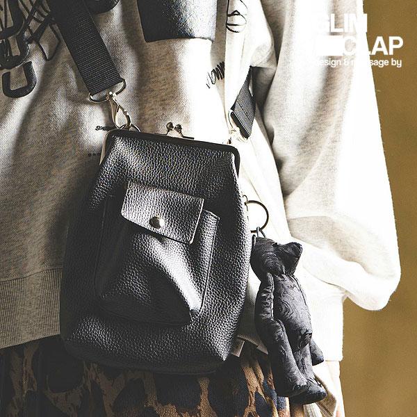 新品　minimi　グリムバック　ブラック　Ｌ GLIMCLAP 2025 秋冬 3rd 先行予約 2月上旬〜中旬入荷予定 グリム