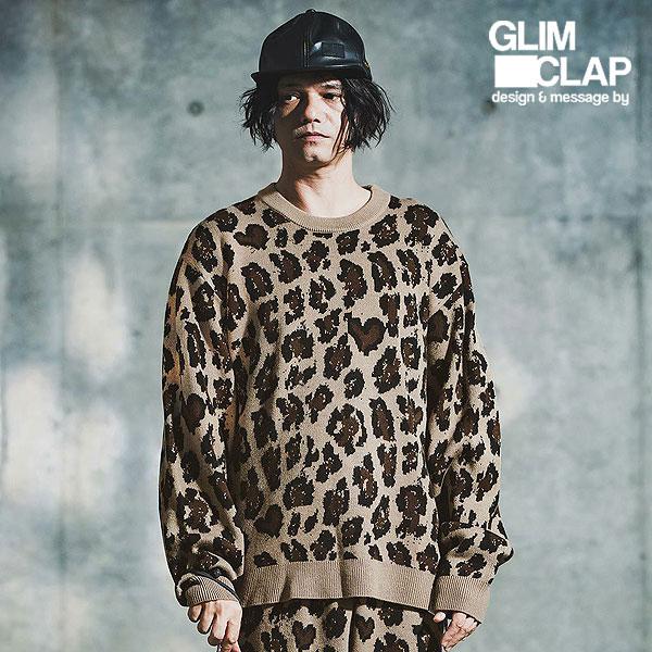 2025 秋冬 2nd 先行予約 11月上旬〜中旬入荷予定 GLIMCLAP グリムクラップ Illusionism Leopard Pattern Knit キャンセル不可 atftps GLIMCLAP 2025 秋冬 2nd 先行予約 11月上旬〜中旬入荷予定 グリム
