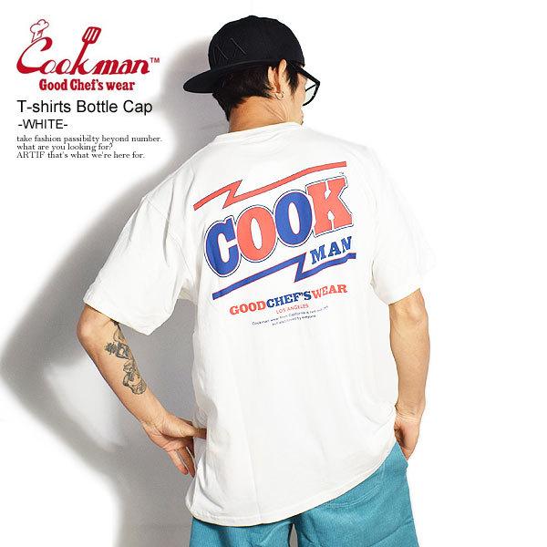 COOKMAN（クックマン） 半袖 Tシャツ tシャツ Tshirts Bottle Cap 