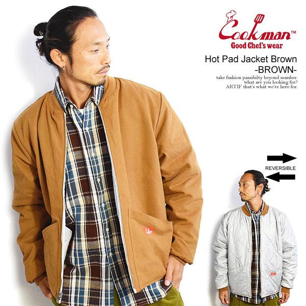 COOKMAN（クックマン） ジャケット COOKMAN Hot Pad Jacket Brown