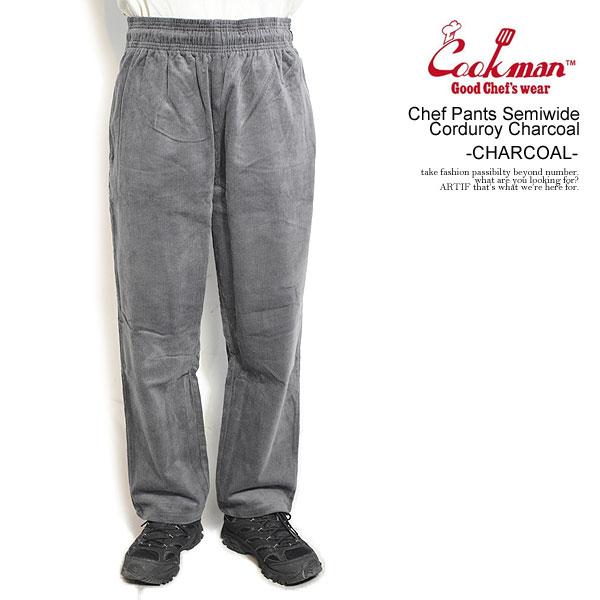 COOKMAN（クックマン） パンツ COOKMAN Chef Pants Semiwide Corduroy