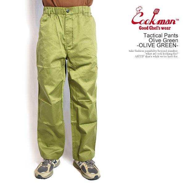 パンツ punkandyo TIKO PANTS GREEN M COOKMAN（クックマン） パンツ COOKMAN Tactical Pants Olive Green