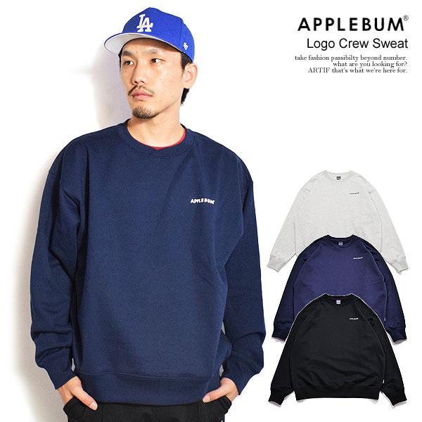 【APPLEBUM x CRSB】 コラボアップル ロゴスウェット 【XL】 APPLEBUM（アップルバム） スウェット APPLEBUM Logo Crew Sweat