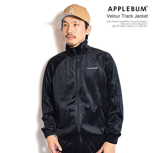 アップルバム　APPLEBUM トラックジャケット　サテン APPLEBUM - applebum サテン トラック ジャケット 唾奇着用の通販 by
