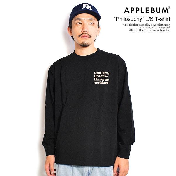 APPLEBUM（アップルバム） Tシャツ “Philosophy” L/S T-shirt 12oz 