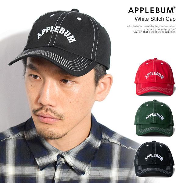 APPLEBUM（アップルバム） キャップ APPLEBUM White Stitch Cap メンズ