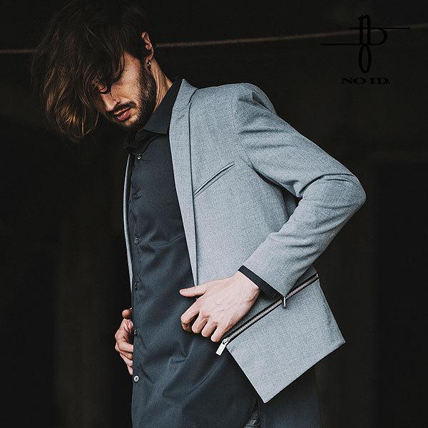 NO ID. SALE セール BLACK ノーアイディー セパレートZIP1B-JKT NO ID. SALE セール BLACK ノーアイディー セパレートZIP1B-JKT