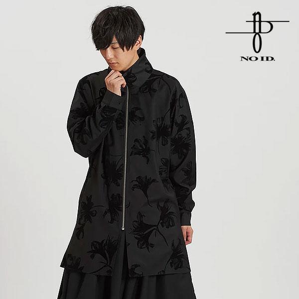 2025 秋 先行予約 10月下旬入荷予定 NO ID. BLACK ノーアイディー ZIPロングSH メンズ シャツ 送料無料 キャンセル不可 atftps NO ID.（ノーアイディー） 2025 秋 先行予約 10月下旬入荷予定 シャツ