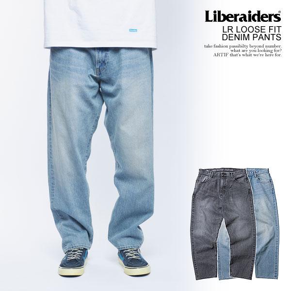 リベレイダース パンツ Liberaiders LR LOOSE FIT DENIM PANTS メンズ 