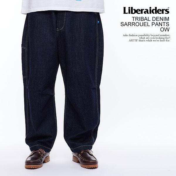 リベレイダース パンツ Liberaiders TRIBAL DENIM SARROUEL PANTS OW