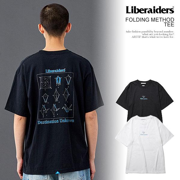 SALE セール リベレイダース Tシャツ Liberaiders FOLDING METHOD TEE