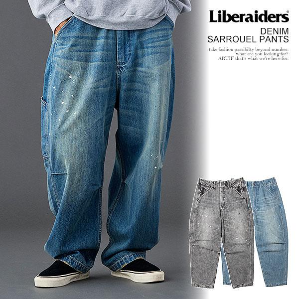 パンツ MH353 Liberaiders DENIM PAINTER SARROUEL LIBERAIDERS DENIM PAINTER SARROUEL PANTS GRAY （リベレイダース