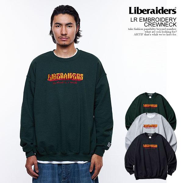 SALE セール リベレイダース スウェット Liberaiders LR EMBROIDERY
