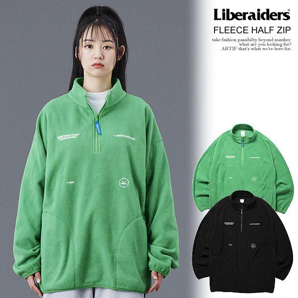 Liberaiders リベレイダース FLEECE HALF ZIP メンズ トップス ハーフジップ プルオーバー フリース 送料無料 ストリート atftps リベレイダース トップス Liberaiders FLEECE HALF ZIP メンズ ハーフ