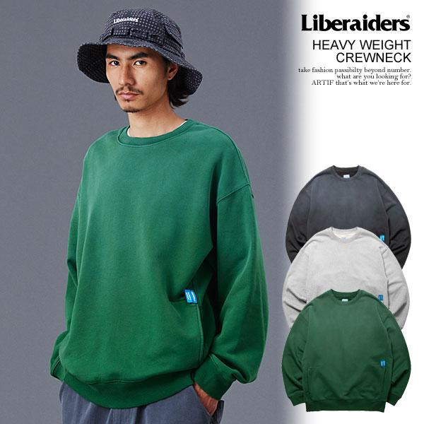 Liberaiders リベレイダース HEAVY WEIGHT CREWNECK メンズ スウェット トレーナー ヘビーウェイト 14オンス 送料無料 atftps リベレイダース スウェット Liberaiders HEAVY WEIGHT CREWNECK メンズ