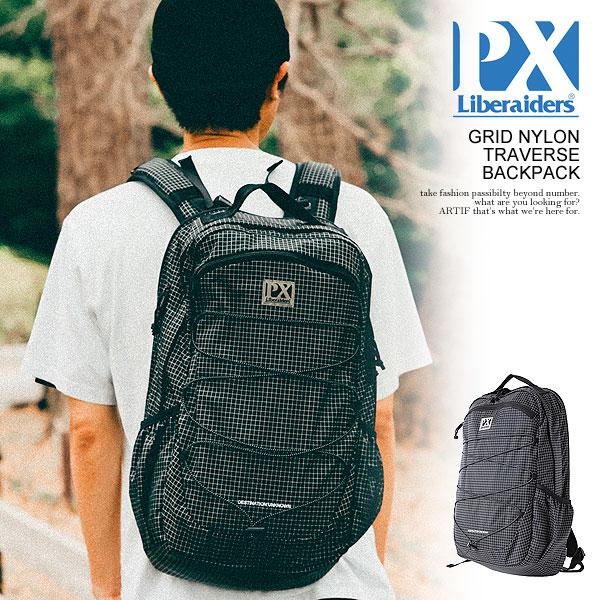 リベレイダース バックパック Liberaiders PX GRID NYLON TRAVERSE
