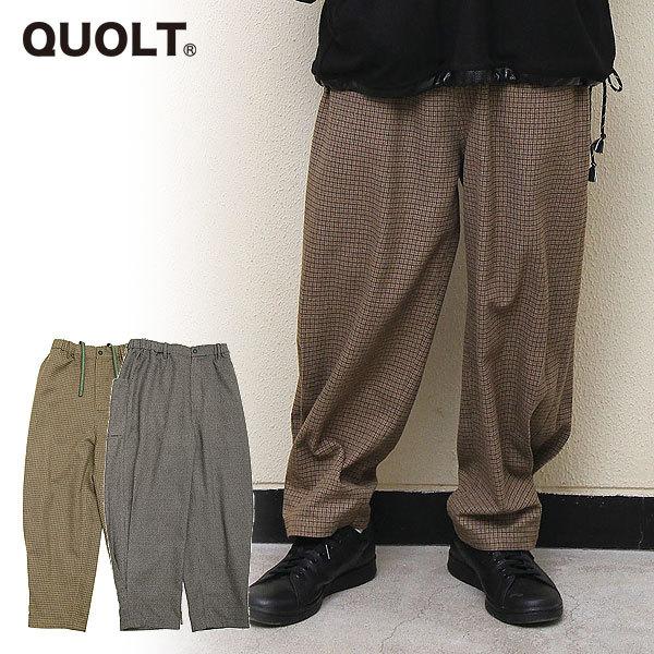 30 Off Sale セール クオルト パンツ Exo Check Pants メンズ おしゃれ 901t 1560 Artif 通販 Yahoo ショッピング