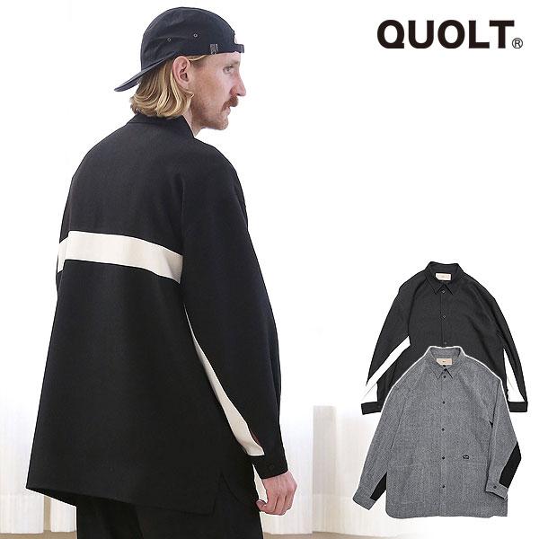 20％OFF SALE セール QUOLT クオルト TW-DUKE SHIRTS メンズ シャツ atftps quolt（クオルト） SALE セール シャツ QUOLT TW-DUKE SHIRTS メンズ