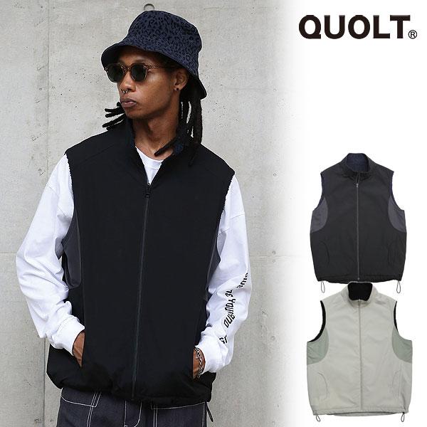 QUOLT リバーシブルベスト quolt（クオルト） SALE セール ベスト QUOLT TECK-REVERSIBLE VEST