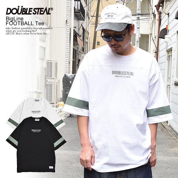 SALE セール DOUBLE STEAL ダブルスティール Tシャツ BigLine FOOTBALL