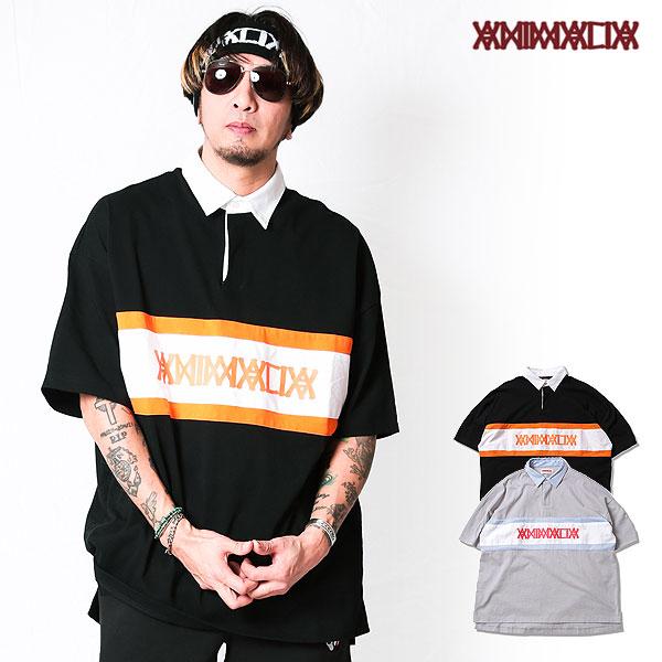 アニマリア ポロシャツ ANIMALIA BIG SILHOUETTE S/S RUGBY SHIRTS