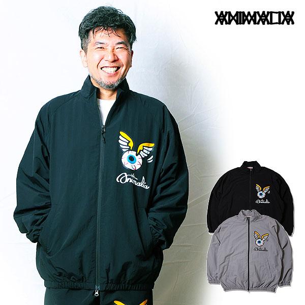 2025 秋冬 先行予約 11月〜12月入荷予定 ANIMALIA アニマリア Nylon Track Jacket - EYE BALL ジャケット キャンセル不可 atfjkt ANIMALIA（アニマリア） 2025 秋冬 先行予約 11月〜12月入荷予定