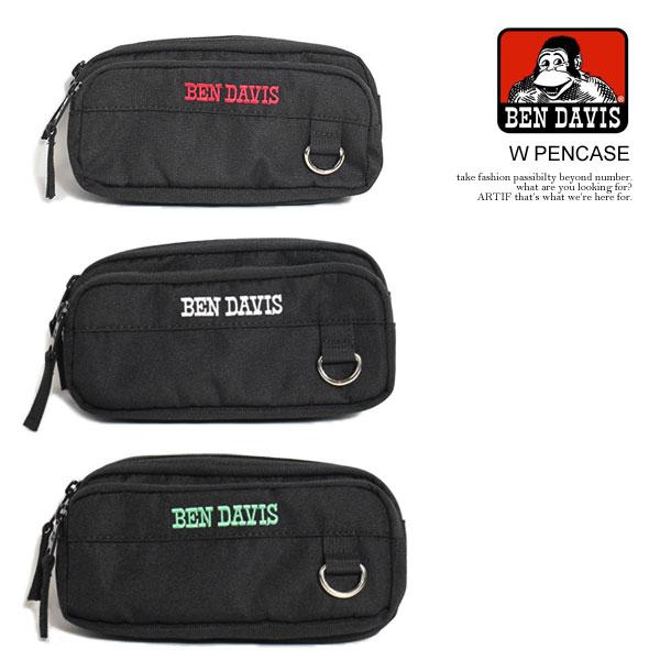 BEN DAVIS ブラック 筆箱 楽天市場】BEN DAVIS ベンデイビス ペンケース ペンポーチ 筆箱