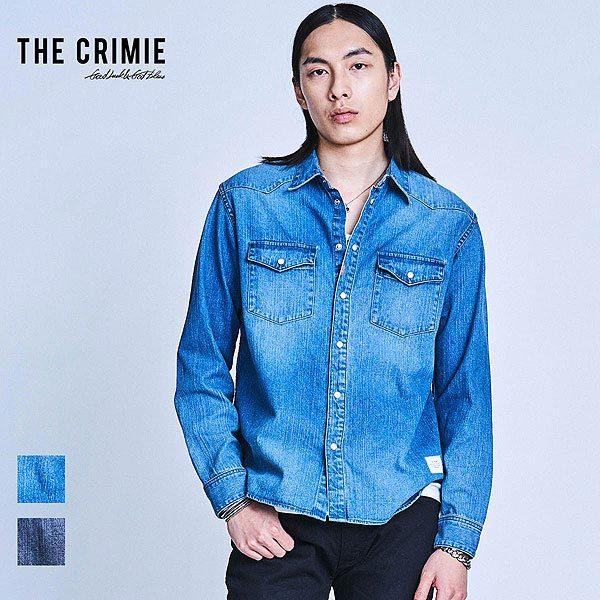 Sale セール Crimie クライミー 長袖 シャツ デニムシャツ Denim Shirt メンズ おしゃれ Cr1 02a1 Sl03 Artif 通販 Yahoo ショッピング