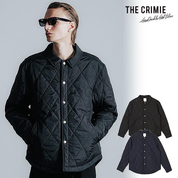 CRIMIE クライミー DIAMOND QUILT NYLON SHIRT JACKET メンズ ジャケット シャツジャケット キルティング 送料無料 atfjkt CRIMIE（クライミー） ジャケット CRIMIE DIAMOND QUILT NYLON SHIRT