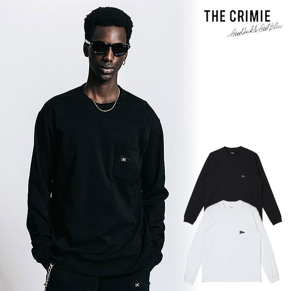 SALE セール クライミー Tシャツ CRIMIE FLAG LOGO POCKET LONG SLEEVE T SHIRT
