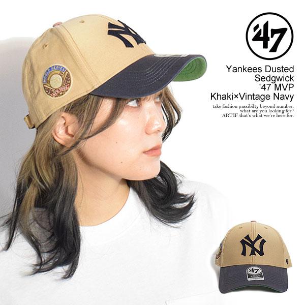 47（フォーティーセブン） キャップ '47 Yankees Dusted Sedgwick '47
