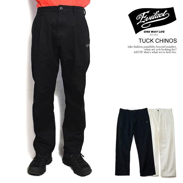 イーブルアクト パンツ EVILACT TUCK CHINOS メンズ チノパン ワーク
