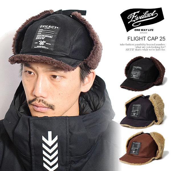 イーブルアクト キャップ EVILACT FLIGHT CAP 25 メンズ フライト