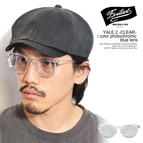 EVILACT YALEⅡ clear / color 調光 blue lens YALEⅡ color photochromic blue lens | EVILACT (イーブル