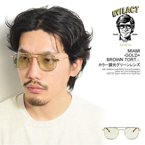 未使用■EVILACT MIAMI■イーブルアクト マイアミ サングラス イーブルアクト アイウェア サングラス EVILACT EYEWEAR MIAMI